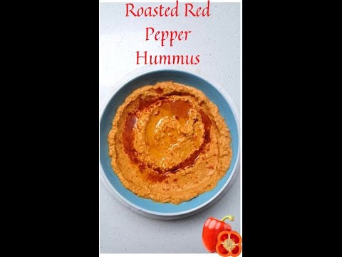 Roasted Red Pepper Hummus