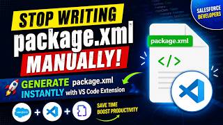 Stop Writing package.xml Manually! Generate package.xml Instantly with VS Code Extension