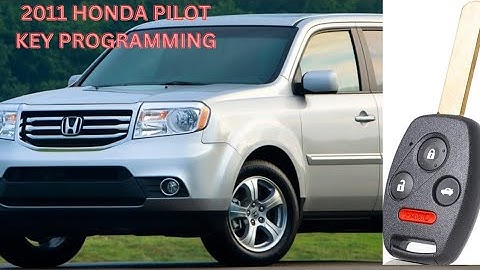 HOW TO PROGRAM 2009-2015 HONDA PILOT KEY  all key lost
