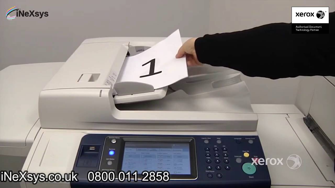 How to Use the Quick Copy Tab - Xerox 5300 Series