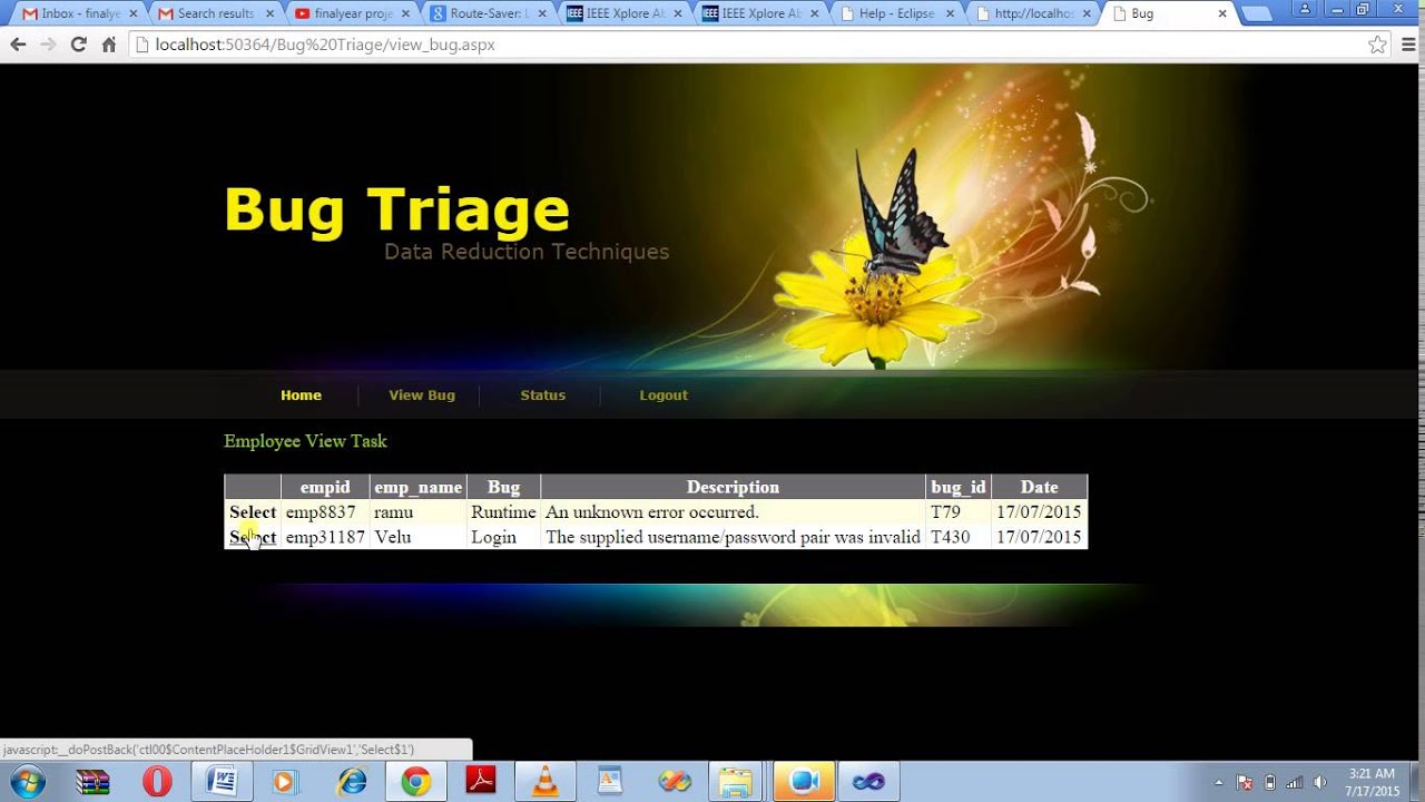 TOWARDS EFFECTIVE BUG TRIAGE WITH SOFTWARE DATA REDUCTION - YouTube