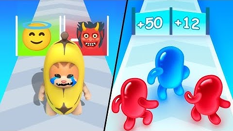 Epic Banana Run | Join Blob Clash 3D / All Level Gameplay: Android,iOS - New APK Mod