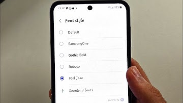 How To Change Font & Style on Samsung Galaxy Z Flip 6