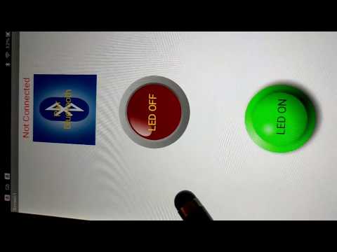 "ON-OFF" Control of LED using Android App