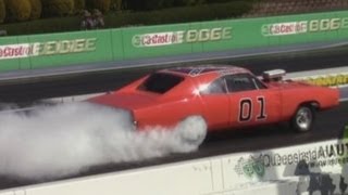 Mopar Sunday Staging Burnouts Compilation 4.8.2013