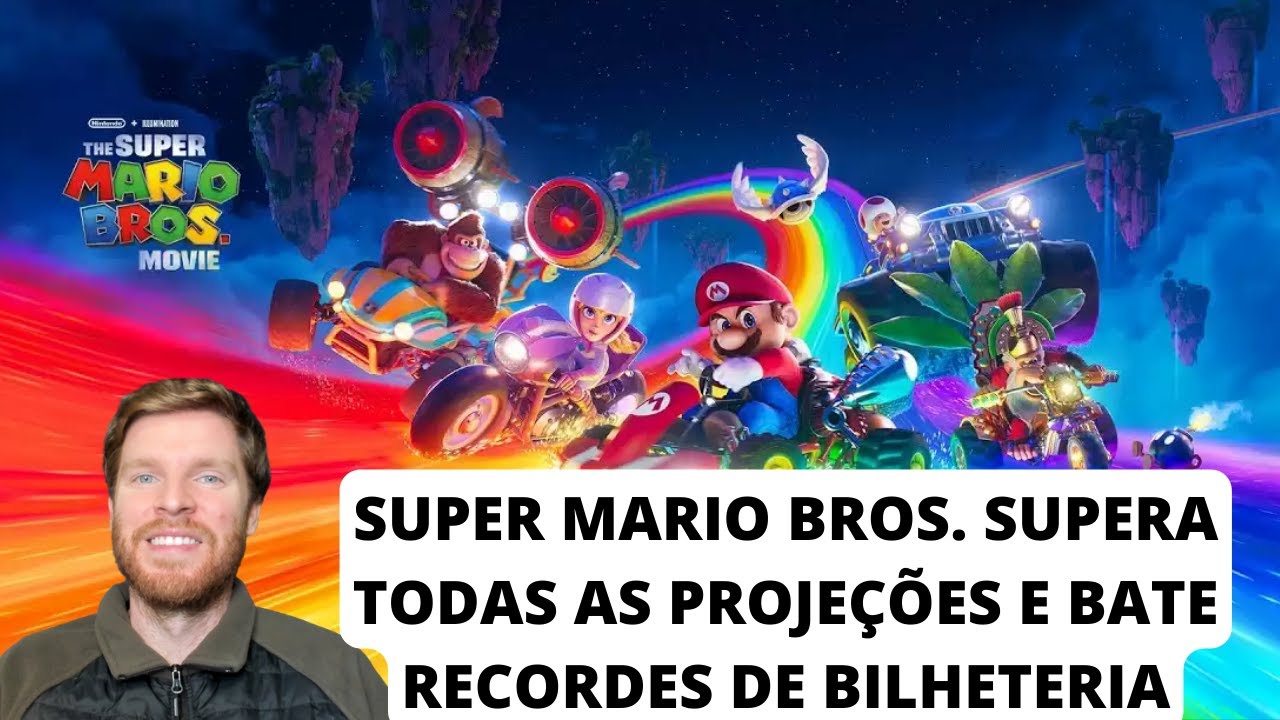 Super Mario Bros.' se torna a 3ª maior bilheteria de animação da história