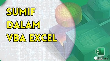 Rumus SUMIF di VBA Excel