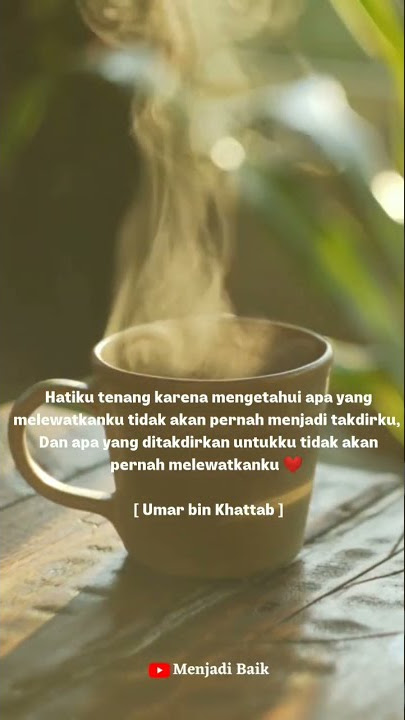 Hatiku Tenang karena Mengetahui....|| Umar bin Khattab | Story wa islami | Status wa | Quotes Islami
