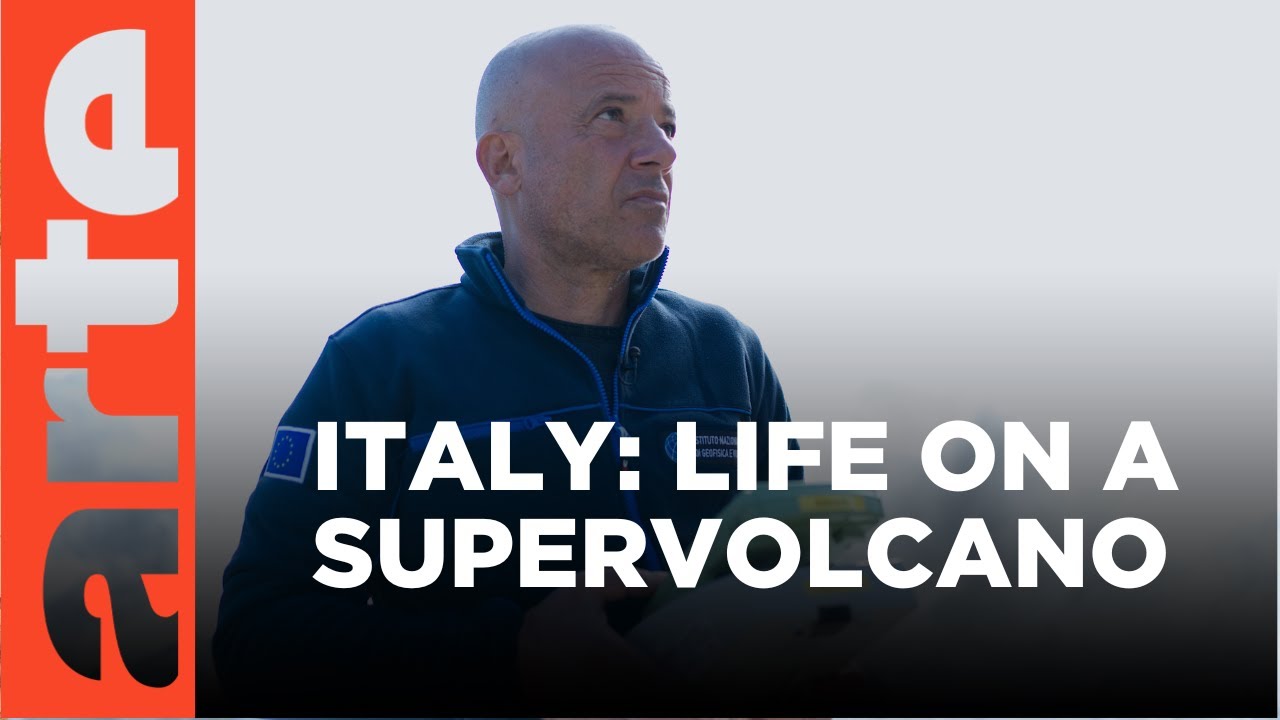 Documentary backdrop image for Living on a Supervolcano in Italy (2024)