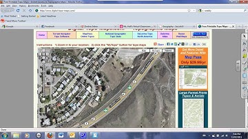 Topographical Map Lesson
