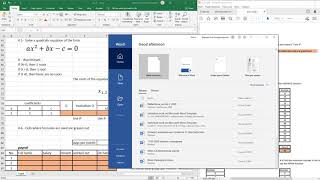 Lab 06 Excel 2019: Work with built-in functions.