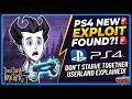 PS4 NEW Exploit FOUND?! 🚨 Don’t Starve Together Userland Exploit Explained!