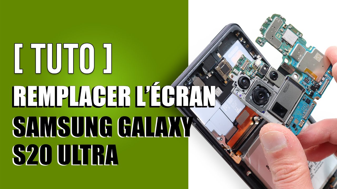 Remplacement de l'écran du Samsung Galaxy S20 Plus - Tutoriel de réparation  iFixit