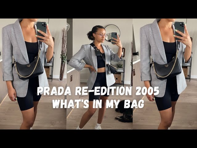 What's in My Bag  Prada Re-Edition 2005 
