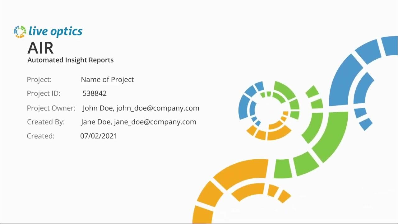 Live Optics Air Automated Insight Report. YouTube