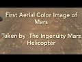 First Aerial Color Image of Mars