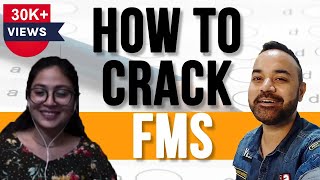 How to crack FMS  ft. Poorvi's Detailed CAT preparation Plan.. 99.41 %le CAT