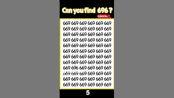 Find 696! #quiz #odd #math #iq #numbersgame #speed #shorts