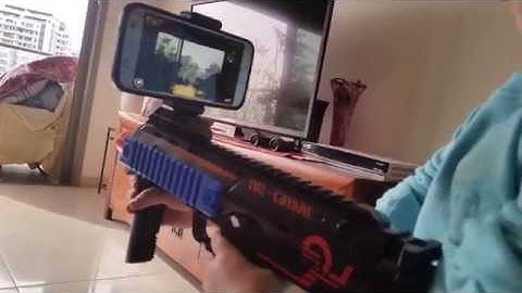 Augmented Reality gun - new cool toy