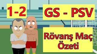 Galatasaray - Psv Rövanş Maç Özeti