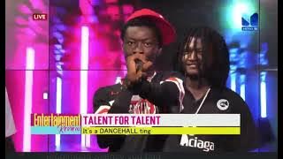 Riddimgad Skenzy freestyle on Metro TV 🎙️💀🔥