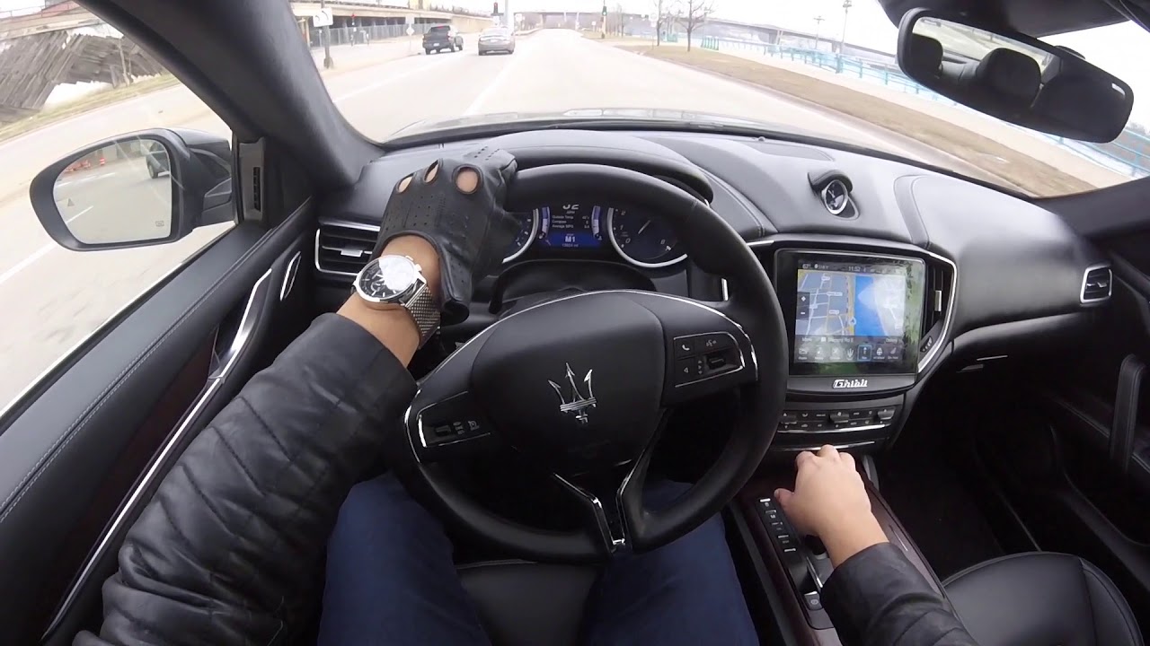 Pov Drive In The 2016 Maserati Ghibli Sq4 Loud Tunnel Runs 0 60