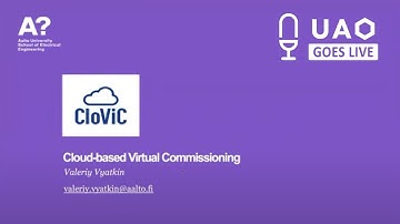 UAO Goes Lives: R2B CloViC - Virtual commissioning of IEC 61499