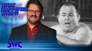 Tony Schiavone shoots on JCP firing Bulldog Bob Brown