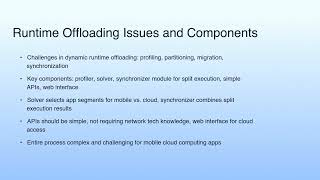 Medium Summary | Mobile Cloud Computing -I