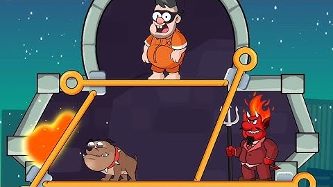 Prison Pin Rescue Gameplay Level Solution Pull The Pin/ Mobile Game