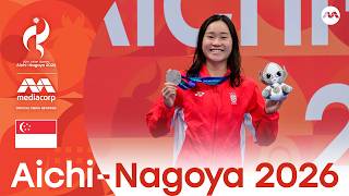 Gan Ching Hwee takes 400m silver with MASSIVE Singapore record, Vic Lim in 10th | Asian Games 2026