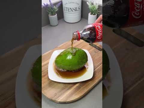 Why you should soak avocado seeds in Coke 🥤 #curiosity #hacks