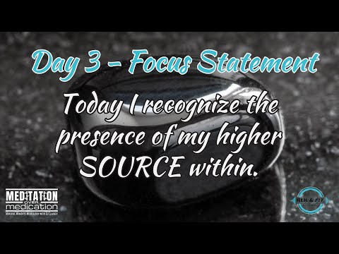 Day 3  Day 1 - January 2024 My Mindful Moments Meditation