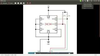 Simple and Working Circuit to Control a 24C04 EEPROM Using Arduino Mega with Program