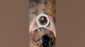 How To Make Pour Over Coffee #shorts #pourovercoffee