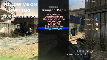 JoeyKushModz - MW3 Tribal v1.0 Mod Menu