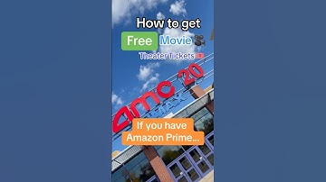 How to get Free Movie Theater Tickets if you have an Amazon Prime account…