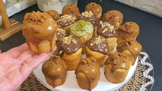 كيك الاكواب اللذيذ كميات كبيرة لاصحاب المشاريع و للمناسبات جدا طيبة |كب كيك بالفانييلا cupcake