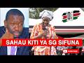 SIWEZI KUWA NA AIBU KWANI MIMI NI BUBU Hii Kiti Imenitosha New ODM SG Breathes Fire