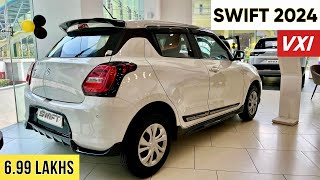 Maruti Swift VXI 2024 - Gets More Safety Features Now✅