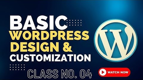 Use Of XAMPP Server, Create Database & Install Wordpress | Class 4