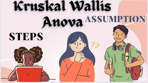 Steps Of Kruskal Wallis Anova I Psychological Statistics