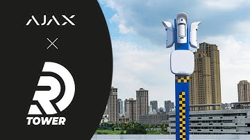 RDTOWER - The Rapid Deployment Perimeter Intrusion Detection System - With Ajax System & Solar Panel