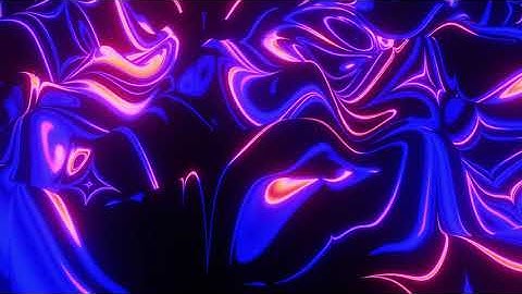 Purple Red Abstract Background Video Loop - Fluid Pattern - Motion Grafics - Liquide Texture
