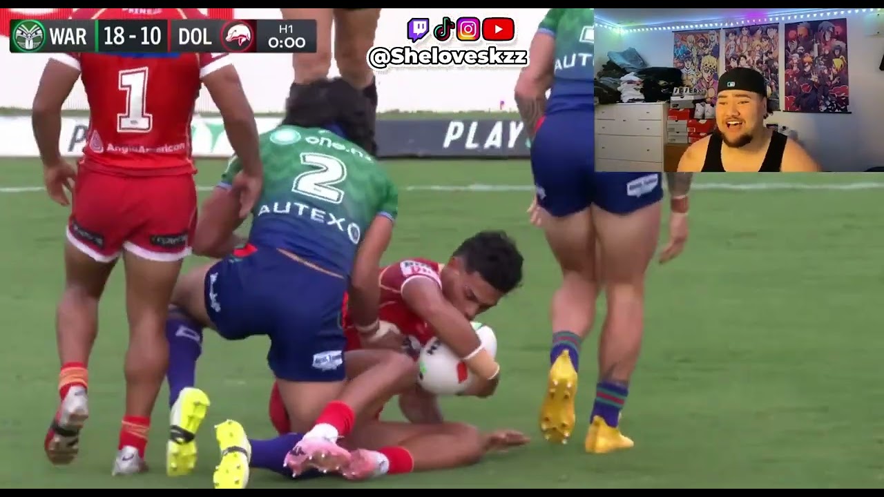 Kzz REACTS to 'NRL 2026 Pre-season Challenge | Warriors v Dolphins