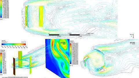 CFD 3D Transient Simulation CFX - Rotative Mesh -  DARRIEUS TURBINE 0 DEG - NACA 0012 AIRFOIL