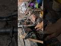 proses pengiliran/penajaman kampak cincang #blacksmith #craft #viral #fyp #handmade #woodscraft
