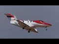 ホンダジェット デモフライト in 仙台空港　到着～デモフライトｘ２ ( HondaJet World Tour in Japan 2015 Sendai )