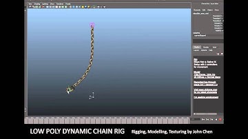 Iron Shackles Dynamic Chain Rig - Maya