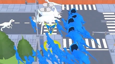 Dino Crowd Gameplay || iOS/Android